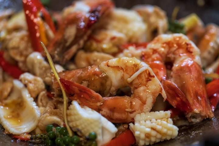 Plat de crevettes La Ciotat